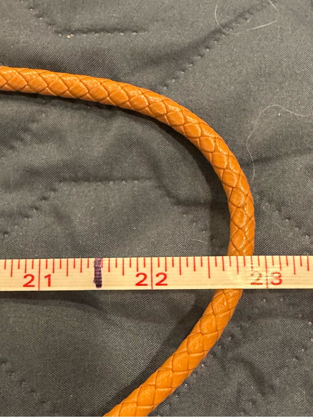 J. McLaughlin Round Woven Crossbody in Tan and Cognac - Picture 13 of 16